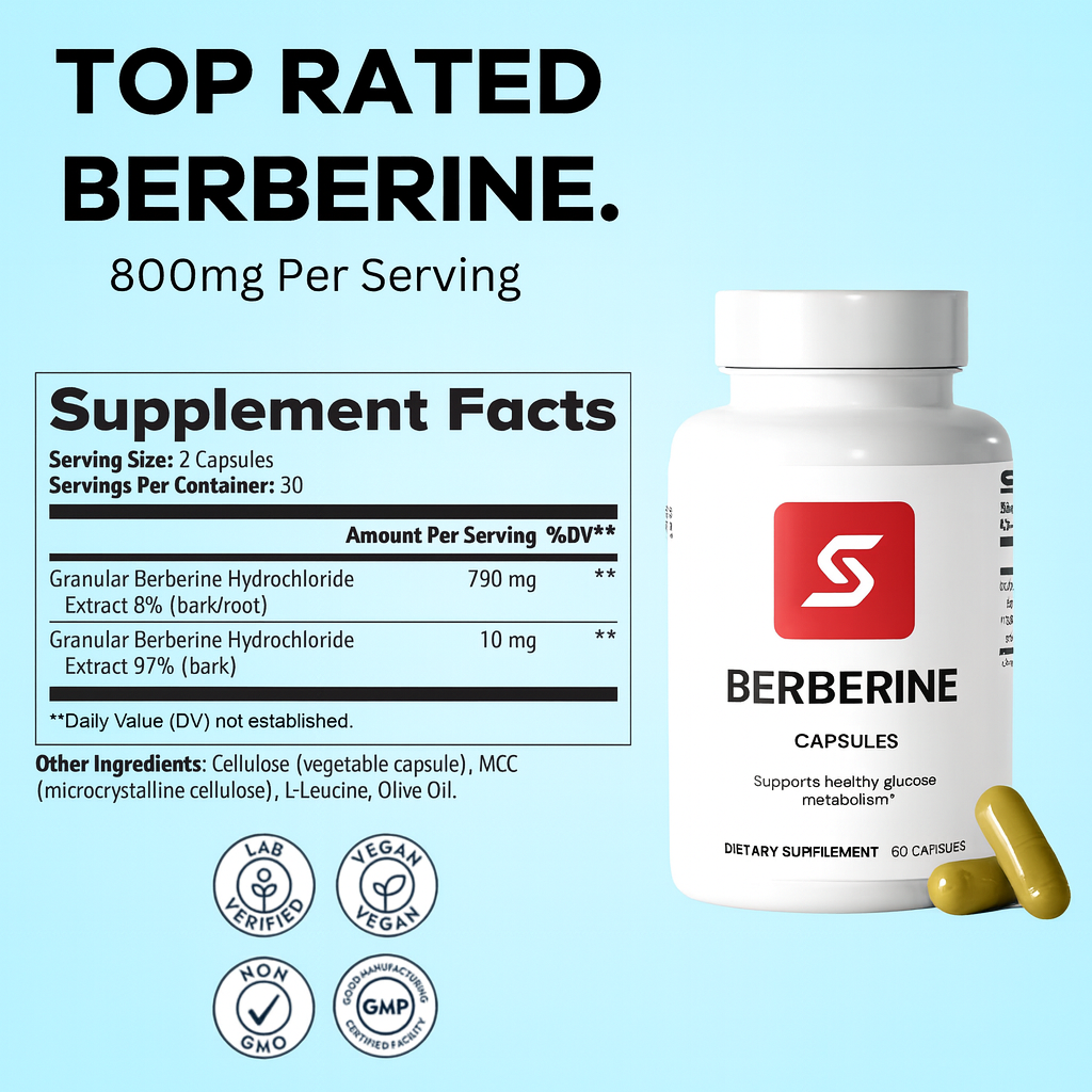 PURE BERBERINE FOR WEIGHT LOSS